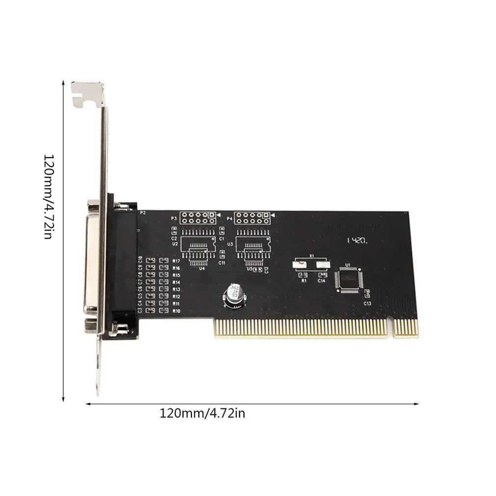 PCI Lpt 1 порт I/O 25pin параллельная LPT карта расширения адаптер к параллельному DB25