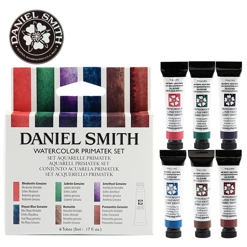 Оригинальный пигментный набор Daniel Smith Master из США и Америки твердый акварельный