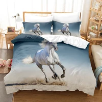 3d the horse sets duvet cover set with pillowcase twin full queen king bedclothes bed linen