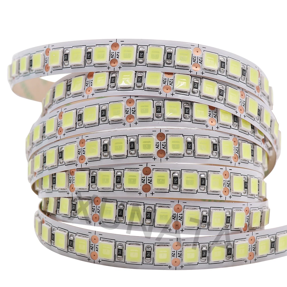 5054 SMD Светодиодные ленты светильник IP67 Водонепроницаемый DC12V Диодная лента 5 м 300LED