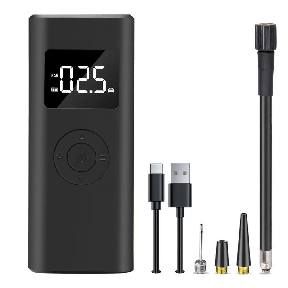 vender Emergência Sem Fio Portátil Inflável Tesouro Compressor De Ar Pneu Inflator Bomba De Ar Com Função De Banco De Potência Transporte Da Gota