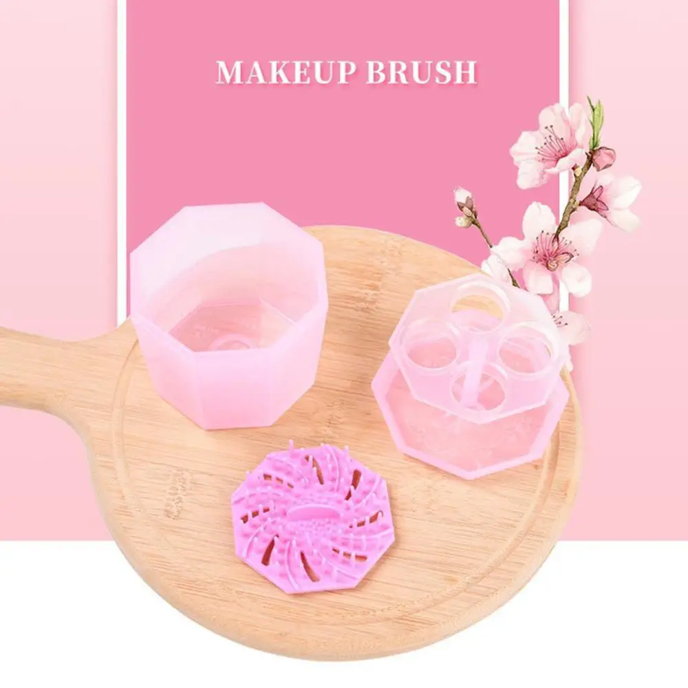 Силиконовый скребок Кисть для макияжа быстрое очищение чистящие инструменты