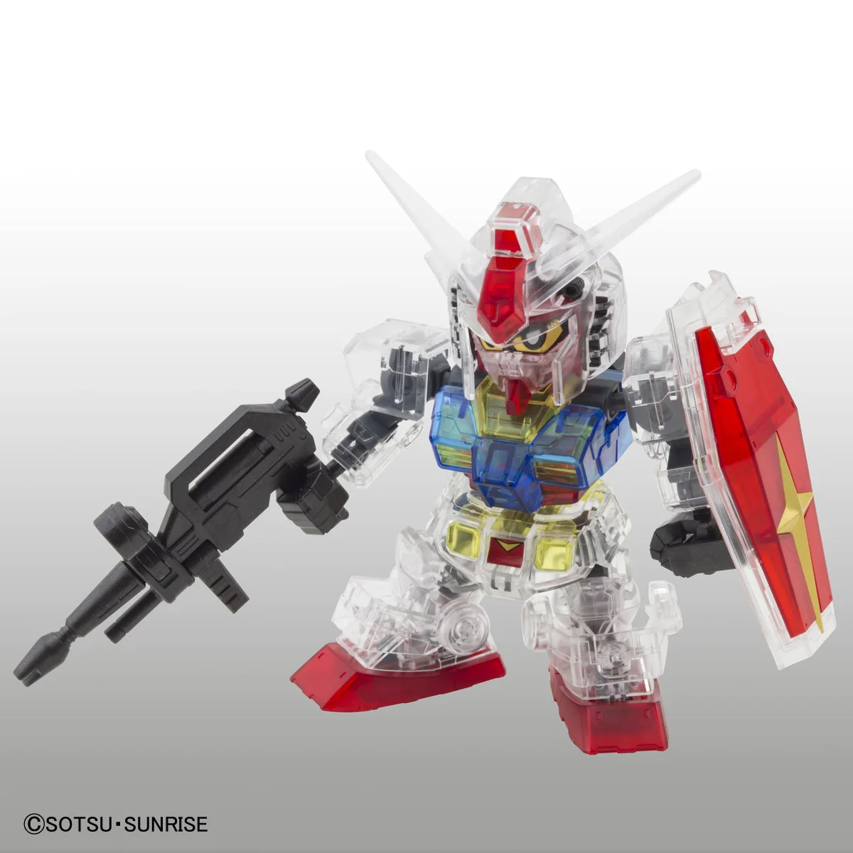 Ban dai Odaiba ограниченная база для гантелей SDCS RX-78-2 Yuanzu до цвета прозрачная версия