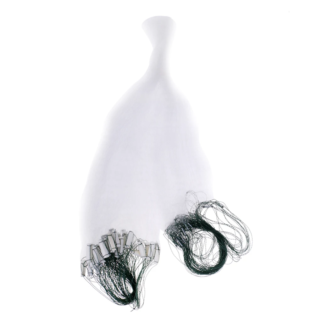 Трехслойная рыболовная жаберная сеть с пеной поплавок и свинцовые