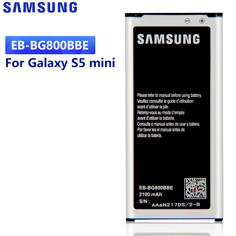 Оригинальная сменная батарея для Samsung GALAXY S5 mini S5MINI G870A G870W фотооригинальная