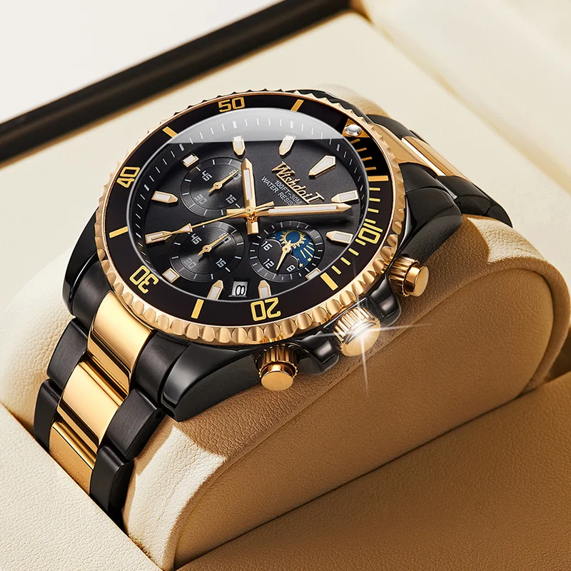 

2021 New Men's Casual Sports Watch, Top Luxury Brand Men's Watch, Waterproof Luminous Stainless Steel Men's Wrist Watch