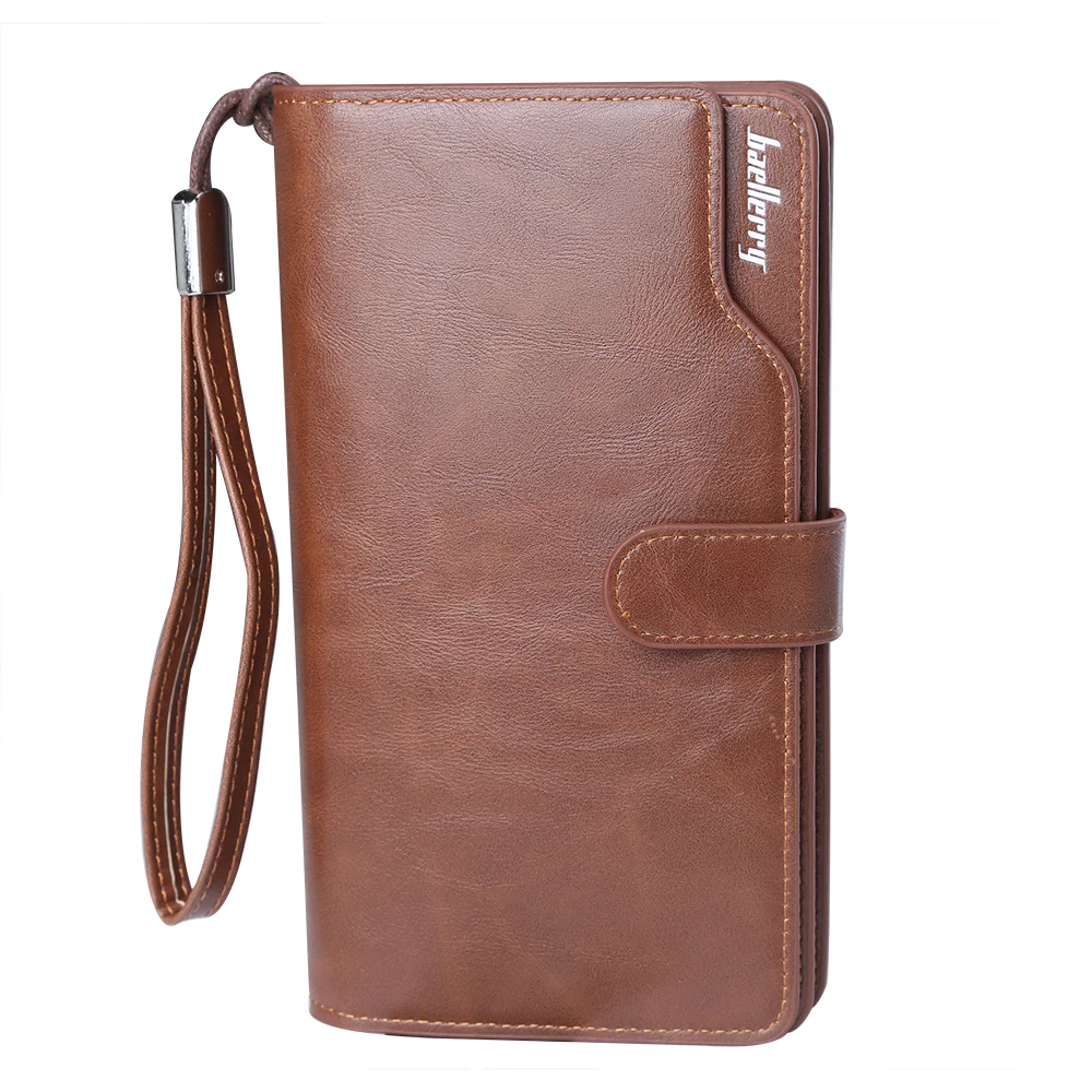 Мужской кошелек сумка на молнии 30-процентный большой объем деловые Стандартные