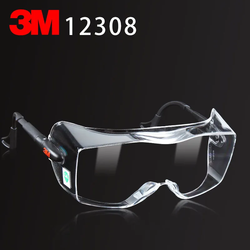 Многофункциональные очки 3M 12308, настоящие защитные очки 3M, можно носить, очки для близоруких, защитные очки - изображение