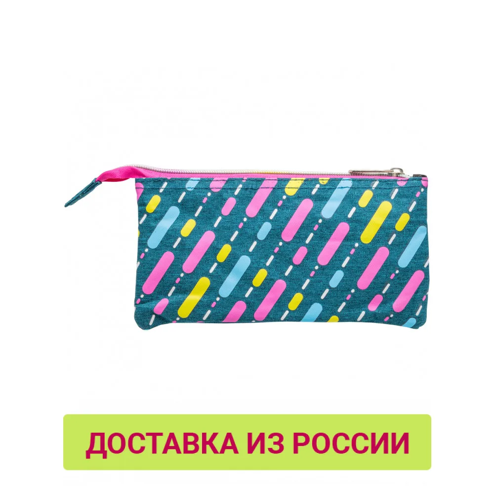 Пенал косметичка ACTION без наполнения для девочек|Пеналы| |