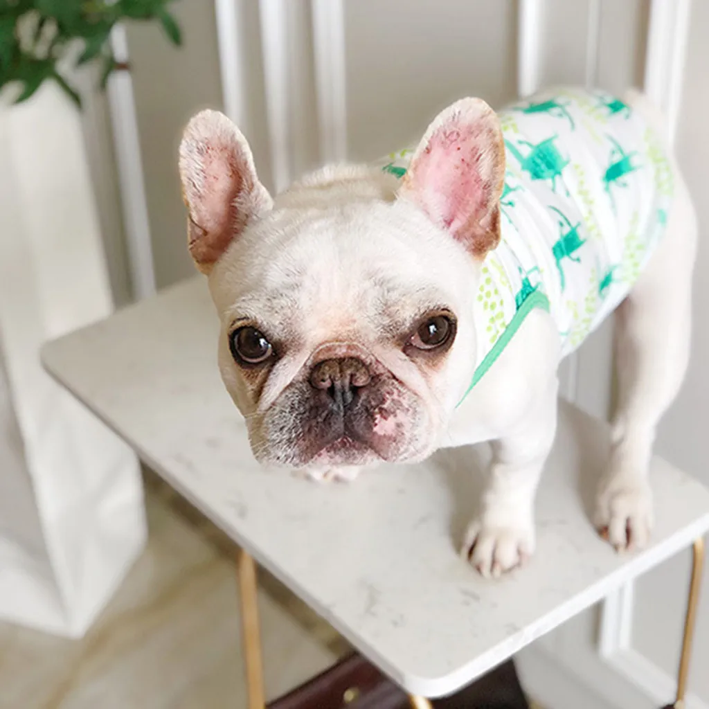 Платья для собак Модная летняя юбка с узором крокодиловая кожа домашних животных