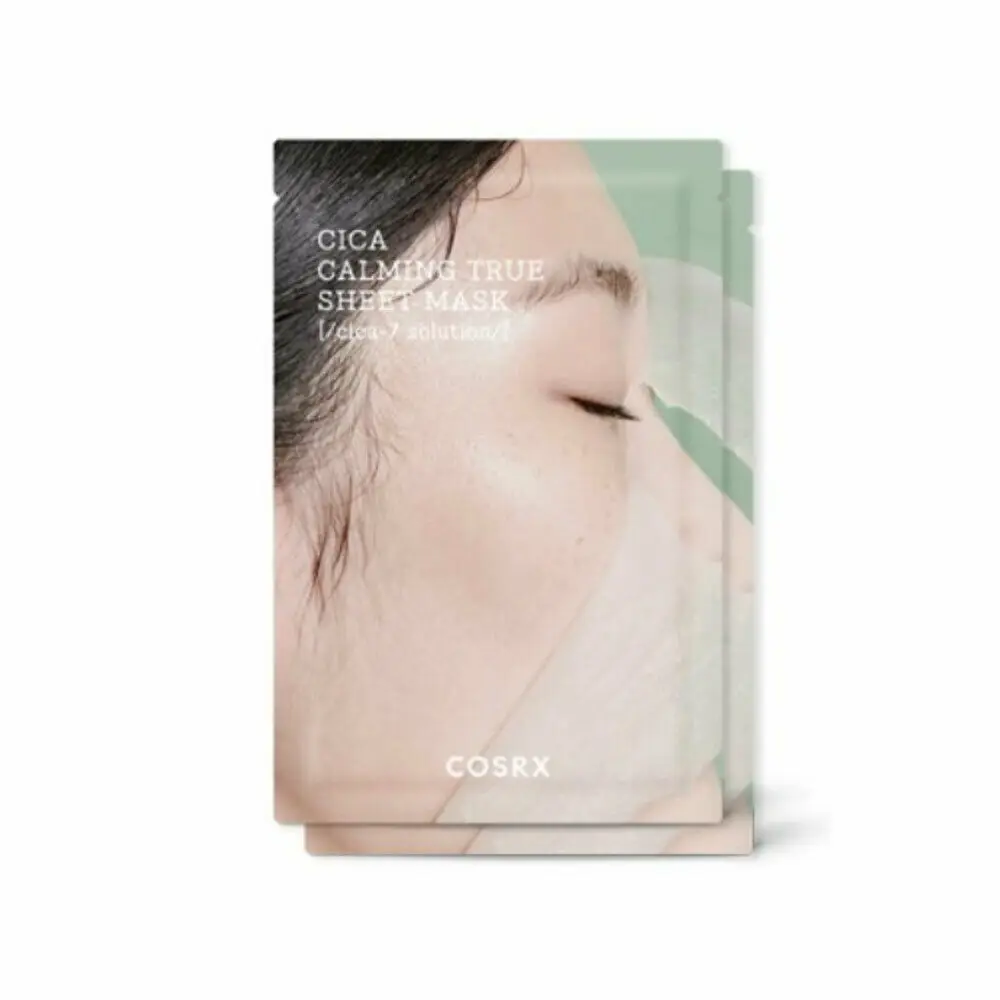

COSRX Pure Fit Cica Calming True Sheet Mask 3ea Soothing Facial Mask Moisturizing Oil Control Blackhead Remover Korean cosmetics