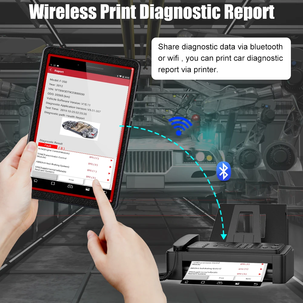 LAUNCH X431 Pro Mini ECU кодирование WiFi/Bluetooth полная система OBD2 автомобильный