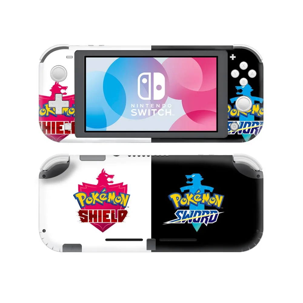 Покемон го Меч Щит кожи наклейка для nintendo Switch Lite консоль протектор мини nintendo Switch Lite стикер кожи