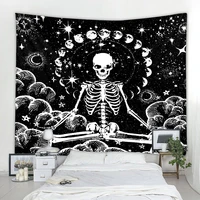 chakra starry sky tarot card divination wall tapestry art curtain hanging in bedroom living room decoration mysterious bohemian