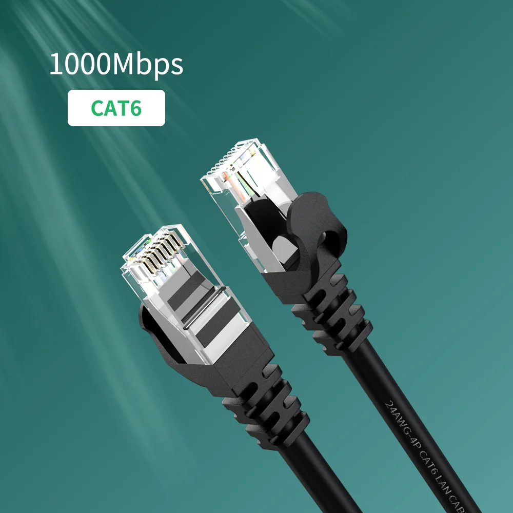 

Ethernet Cable Cat6 Lan Cable UTP 1000Mnbps RJ45 Network Cable 20m 25m Patch Cord for Computer Laptop Router RJ45 Internet Cable