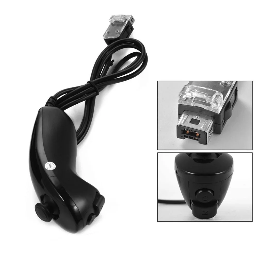 2в1 Motion Plus пульт дистанционного управления + Nunchuck контрольный Лер для Nintendo wii