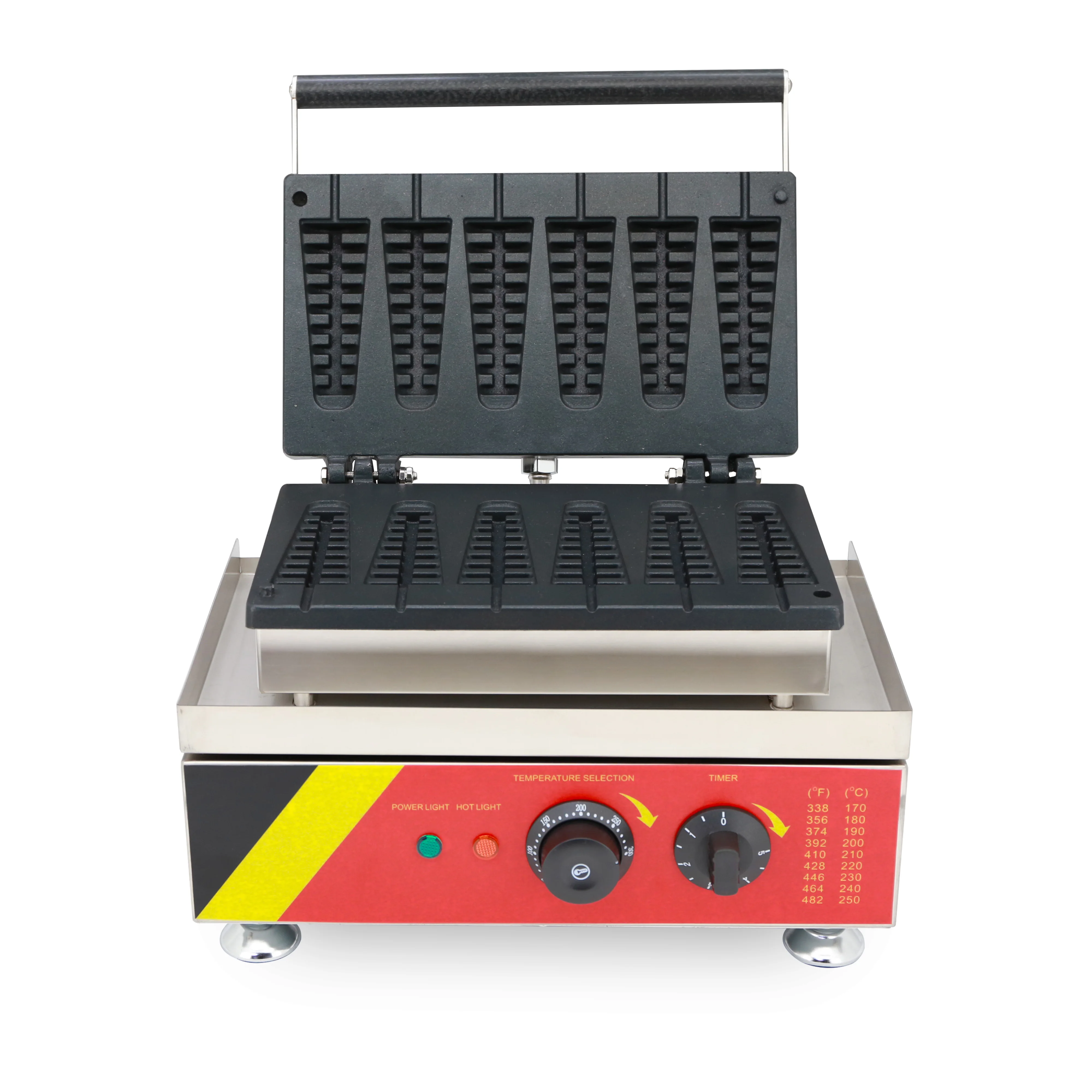 Немецкая немецкая электрическая вафельница на палочке с сосновым деревом по