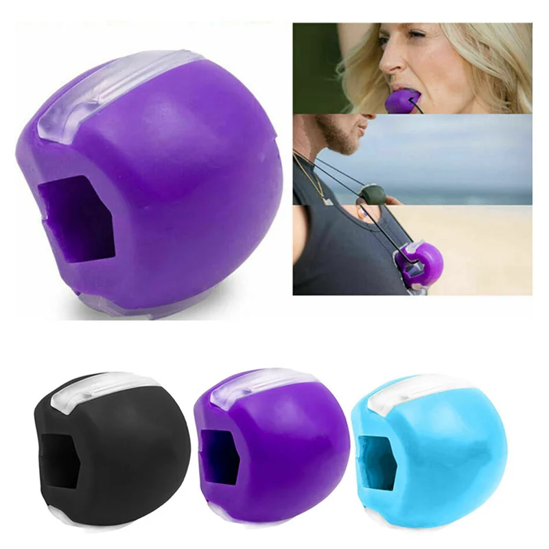 

Food-grade Silica Gel JawLine Muscle Trainin Fitness Ball Neck Face Toning Jawrsize Jaw Muscle Training Exercise Chew Ball