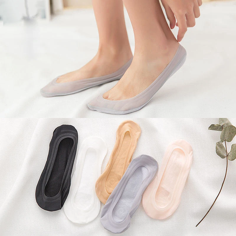 2020 женские модные хлопковые повседневные короткие носки-башмачки Нескользящие