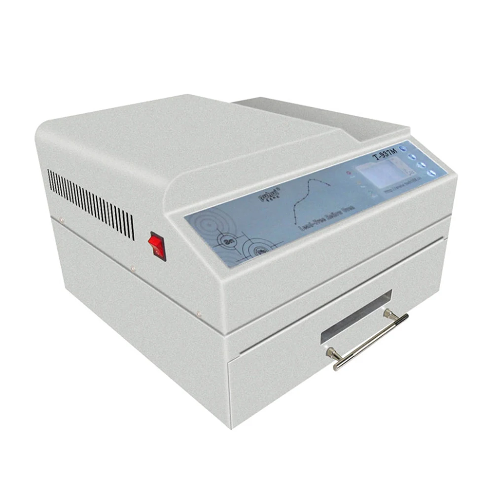 

lead-free desktop reflow oven wave soldering machine for BGA welding Puhui T-937M