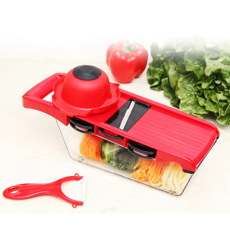 Регулируемая овощерезка 6 лезвий|Универсальный автомобильный держатель| |