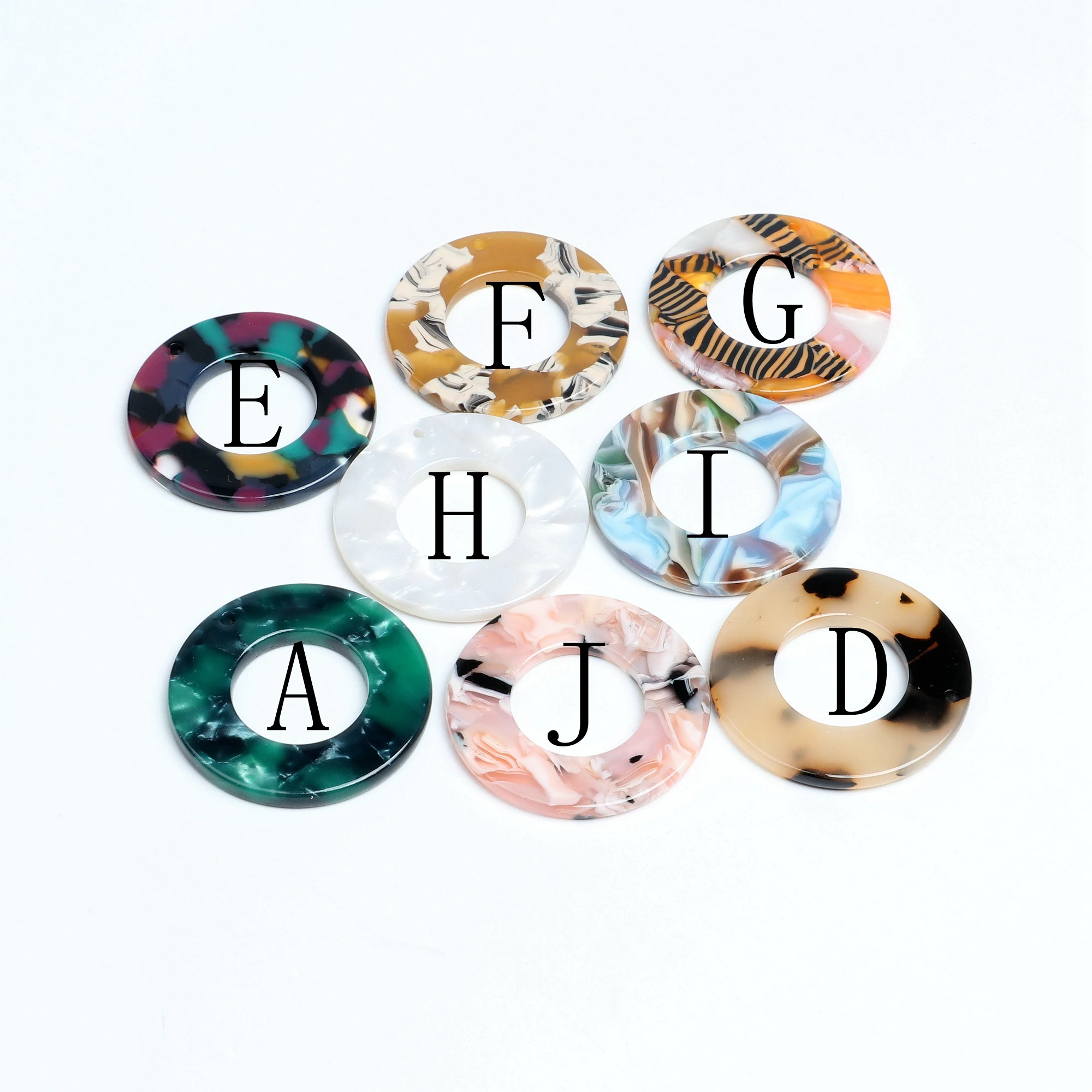 Леопардовая расцветка черепаховая раковина подвеска для серег ацетатные