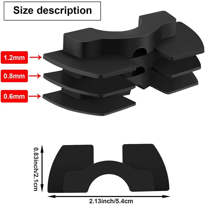 9Pcs Vibration Dampers Compatible for Xiaomi M365 Avoid Damping Rubber Electric Scooter Replacement Part Accessory | Спорт и