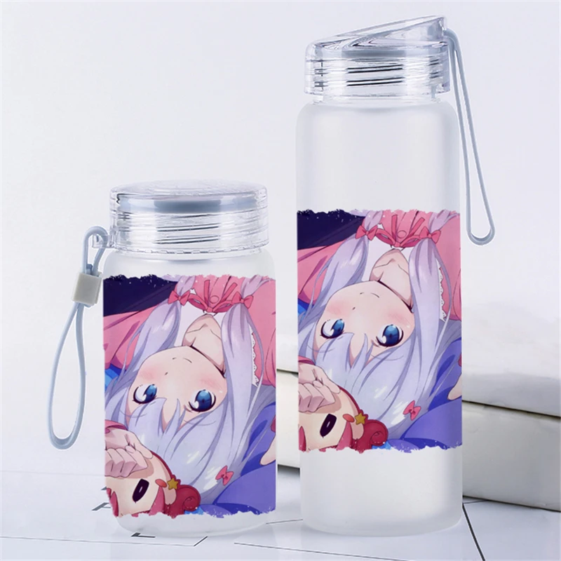 1 шт. портативная стеклянная бутылка для воды Eromanga Sensei аниме Izumi Sagiri чашка