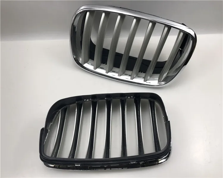 Решетка радиатора переднего бампера RQXR для BMW X5 E70 X6 E71 E72 2007-2013 с гоночными грилями
