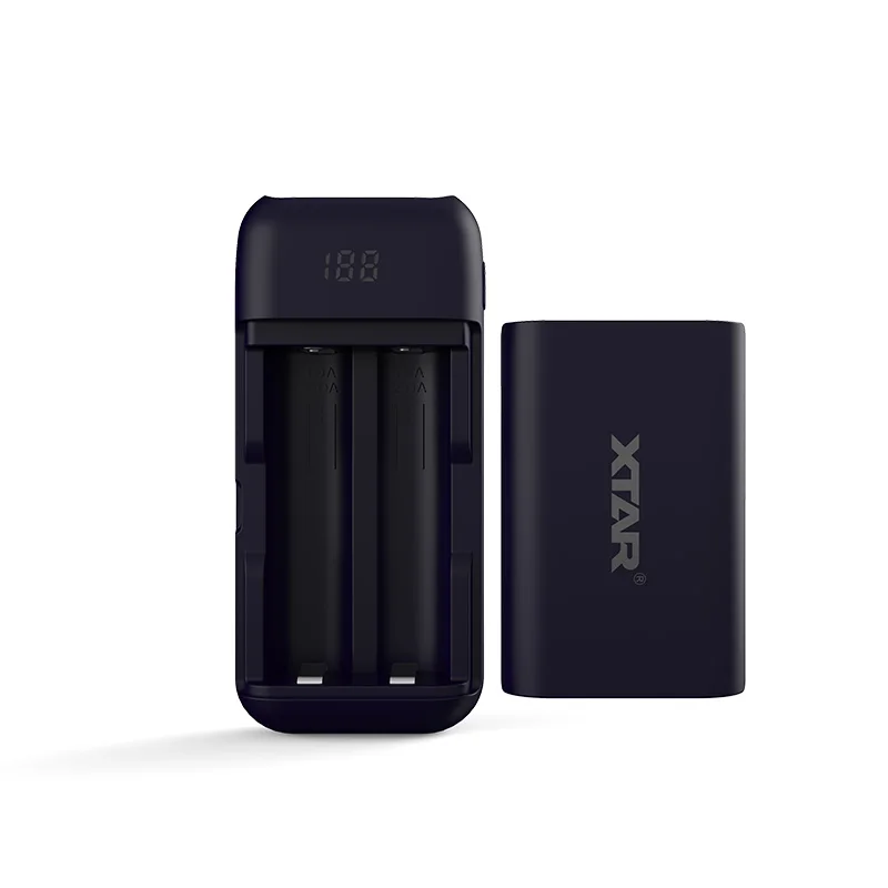 XTAR PB2 портативный внешний аккумулятор USB зарядное устройство применяется 3 6 В/3 7 в