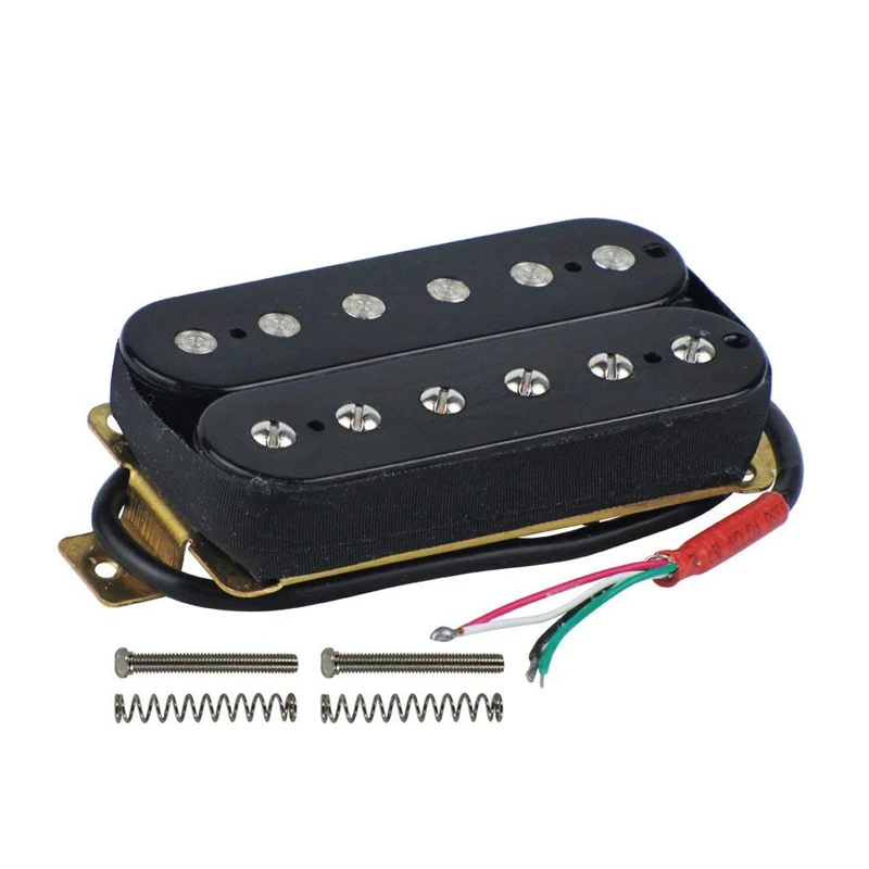 Электрогитара Humbucker пикапы мост Alnico V пикап черный|Детали и аксессуары для