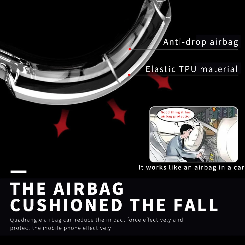 Чехол из ТПУ противоударный чехол с воздушной подушкой для телефона Huawei Honor 9X 9i 20