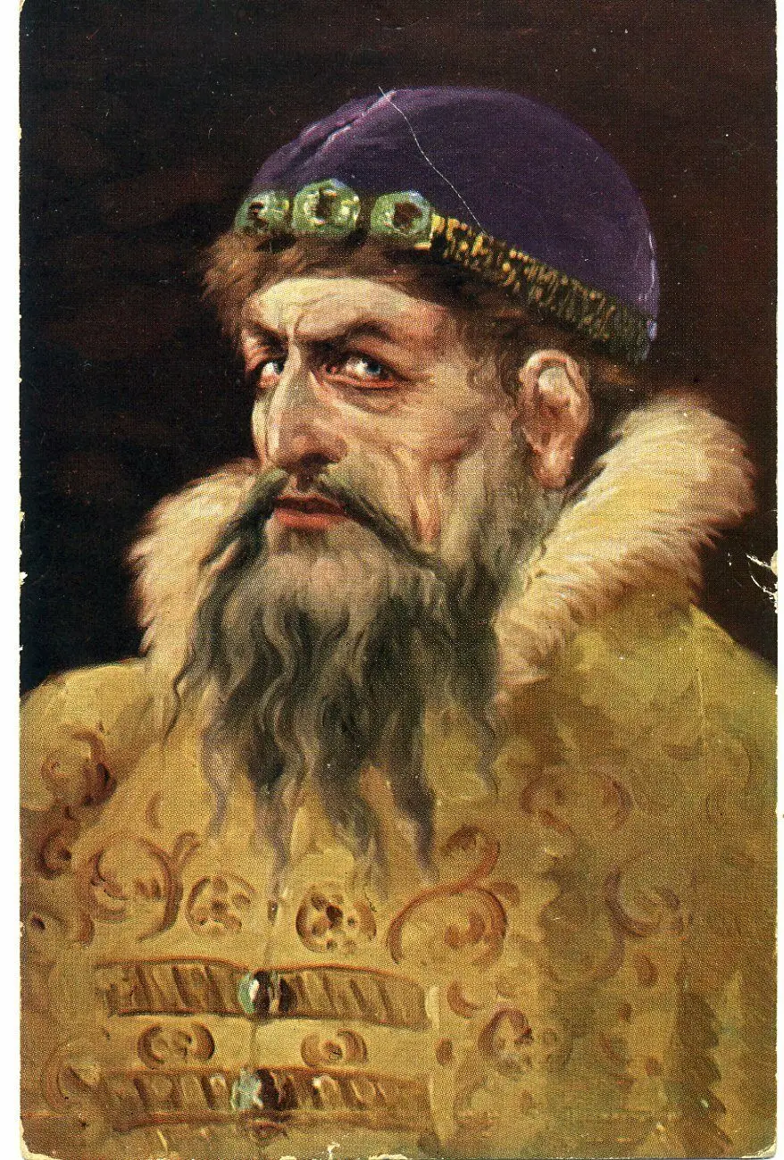Виктор васнетсов Иоанн ужас российский Tsar художественный постер большие картины
