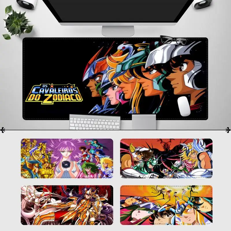 

30x60cm Japanese anime saint seiya Mouse Pad Laptop PC Computer Mause Pad Desk Mat For Big Gaming Mouse Mat For Overwatch/CS GO