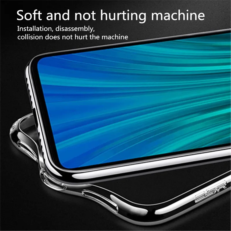 Soft Case For Redmi Note 8 Pro TPU Silicon Transparent Fitted Bumper Back Cover on Xiaomi Global |