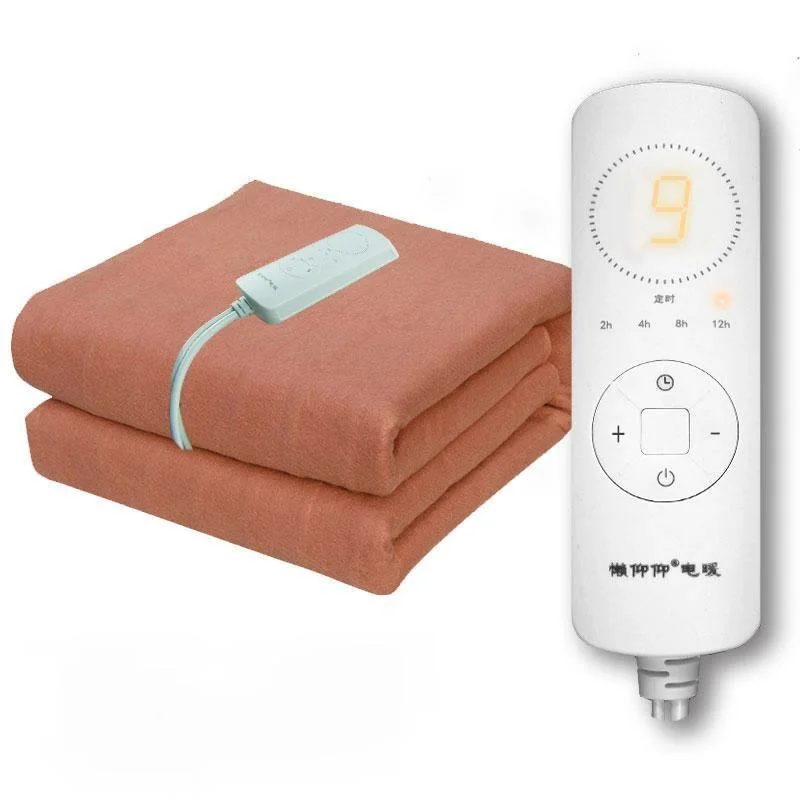 

Теплое электрическое одеяло с термостатом, Домашняя безопасность, умное электрическое одеяло, зимнее Двухспальное одеяло, согревающие тов...