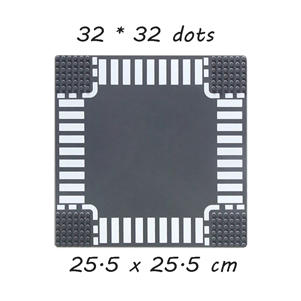 Опорная плита для городской дороги 32*32 Базовая с Т-образным соединением