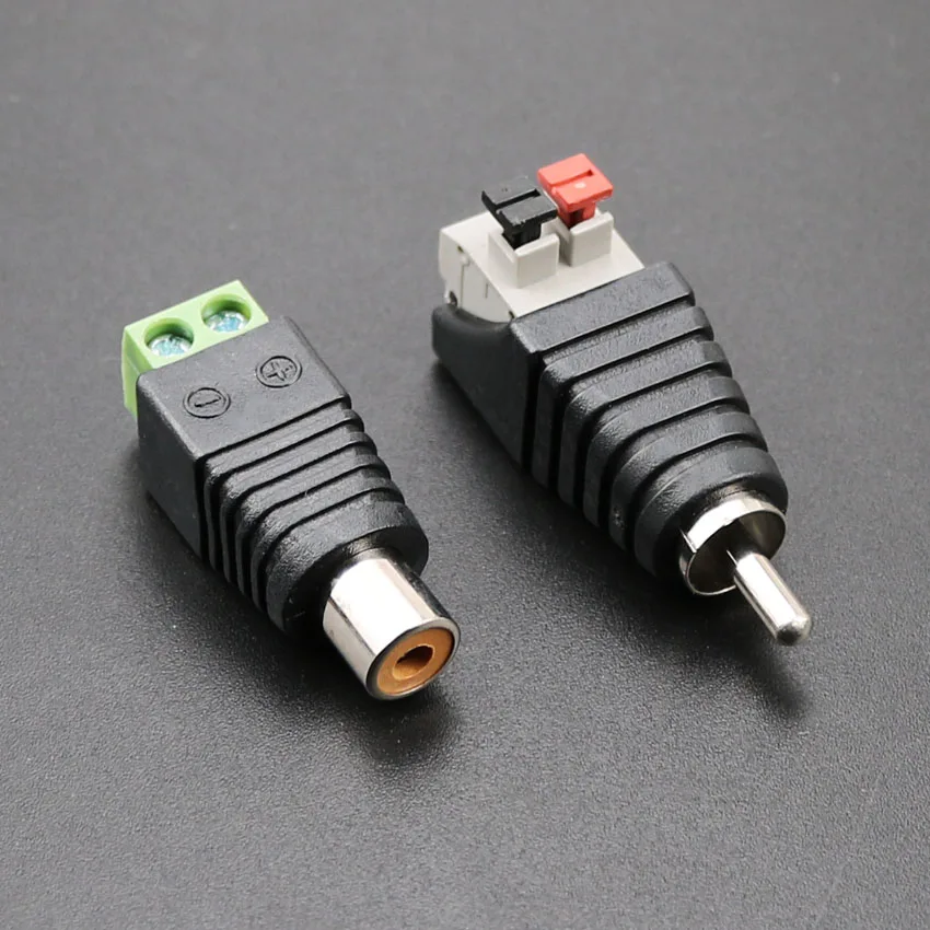 YuXi DIY RCA Штекерный разъем провод для динамика Кабельный штекер