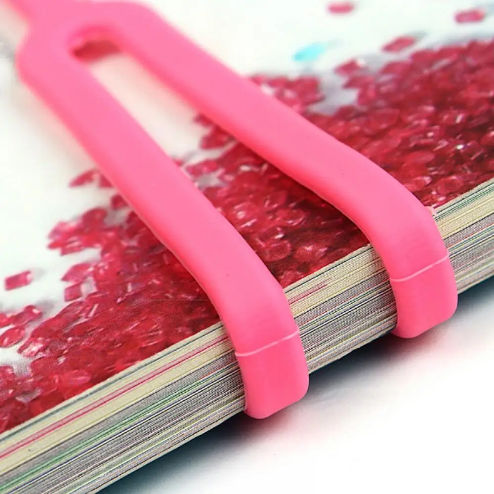 Новые эластичные силиконовый палец указывающий Закладка для книги забавные