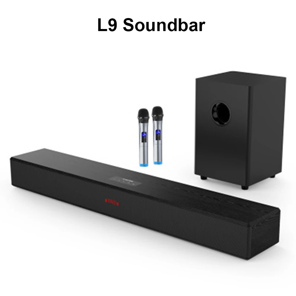 

L9 Soundbar home theater karaoke TV Sound bar analog 3D stereo surround sound wireless phone Bluetooth speaker subwoofer