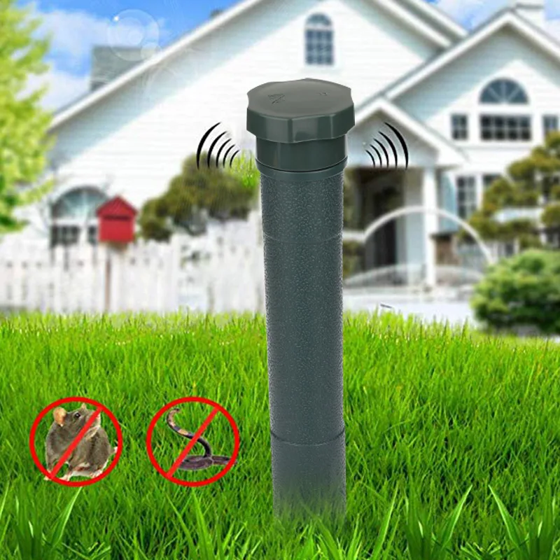 Durable Insecticide Snake Ultrasonic Electron Mice Ground Plug Electronic Repeller Blue Power Sonic New Tech Device | Дом и сад