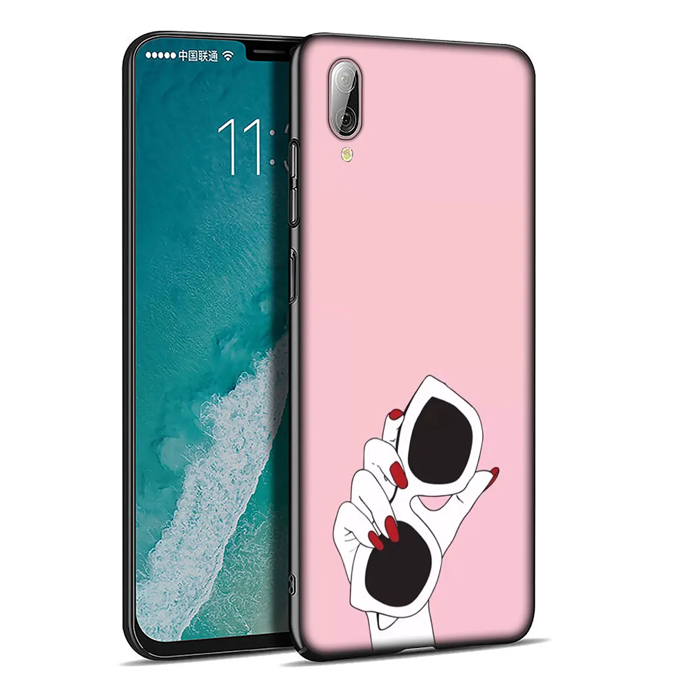 IYICAO Best Friend Pink Hands Soft Silicone Phone Case for Xiaomi Redmi Note 8 8T 8A 7 7A 6 6A 5 5A K30 K20 Pro GO S2 Cover |