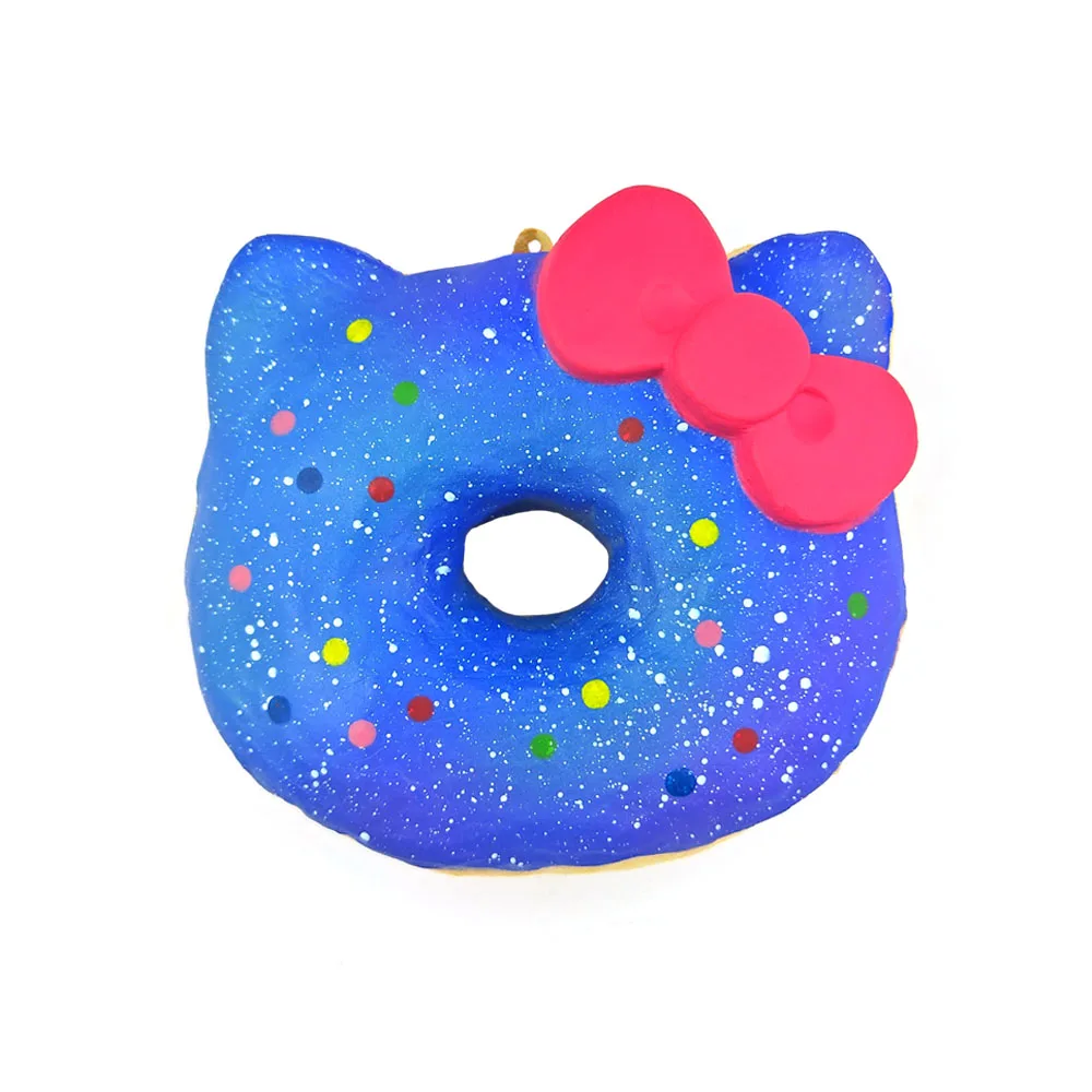 Сжимаемый пончик Hello Kitty хлеб пирожное кукла медленно восстанавливает форму