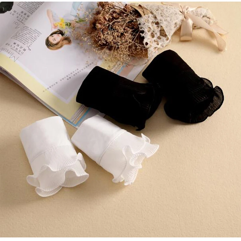 Декорированные манжеты ложные рукава Осень-зима свитер декоративные воланы