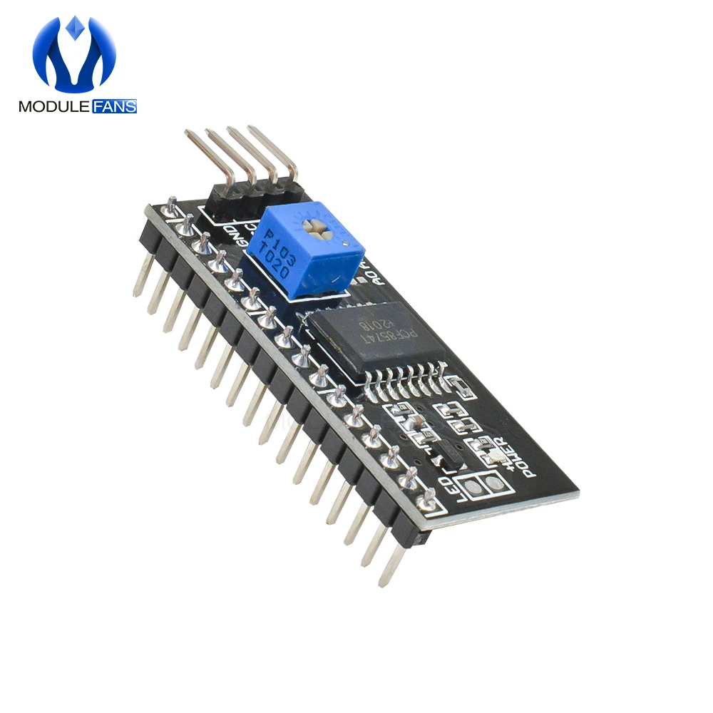 Плата адаптера для Arduino IIC I2C TWI последовательный интерфейс SPI ЖК-дисплей 1602 2004