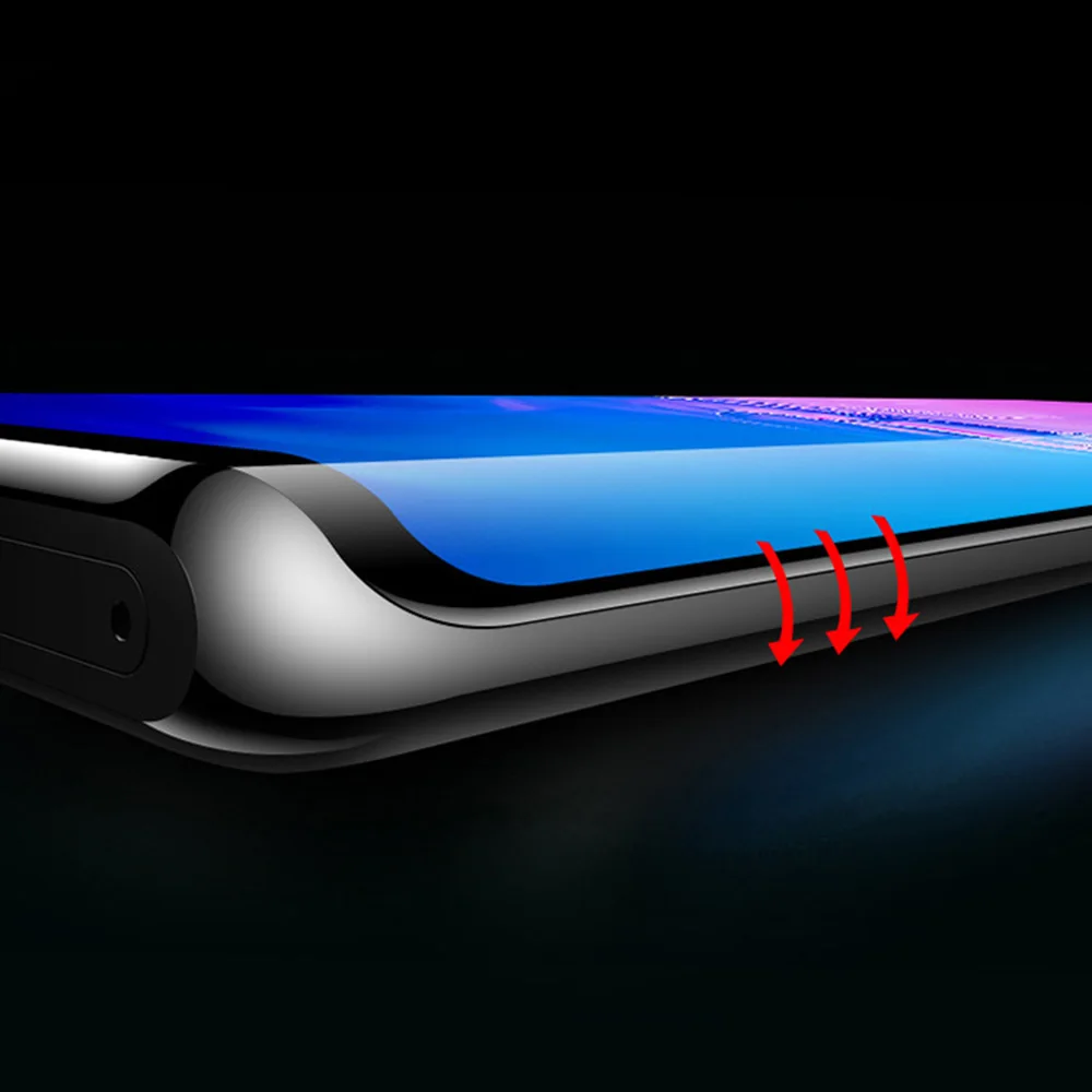 Для Samsung Note 20 Ультра Закаленное стекло Защитная пленка полное покрытие изогнутая Взрывозащищенная|Защитные