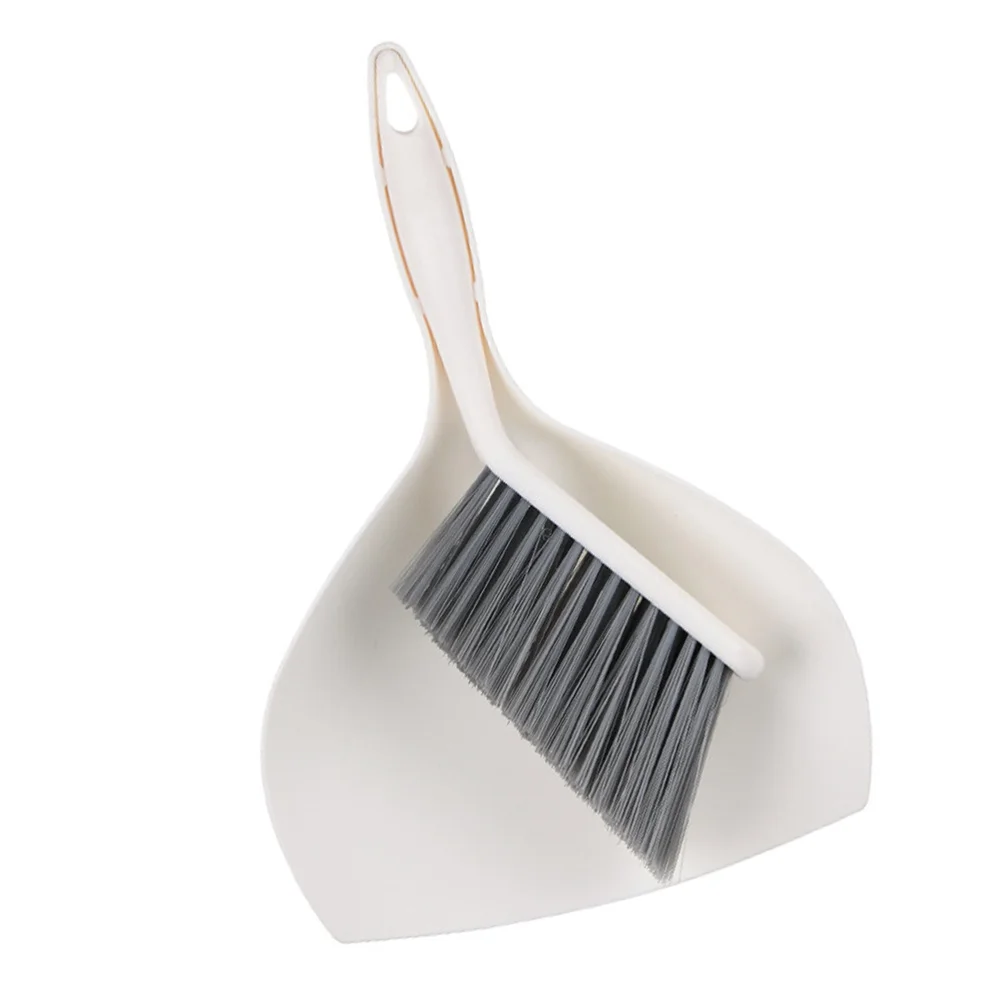 

1 Set of Desktop Cleaning Broom Mini Dustpan Household Pet Cleaning Supplies