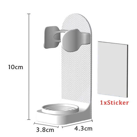 Стойка-органайзер для электрической зубной щетки, без следов
