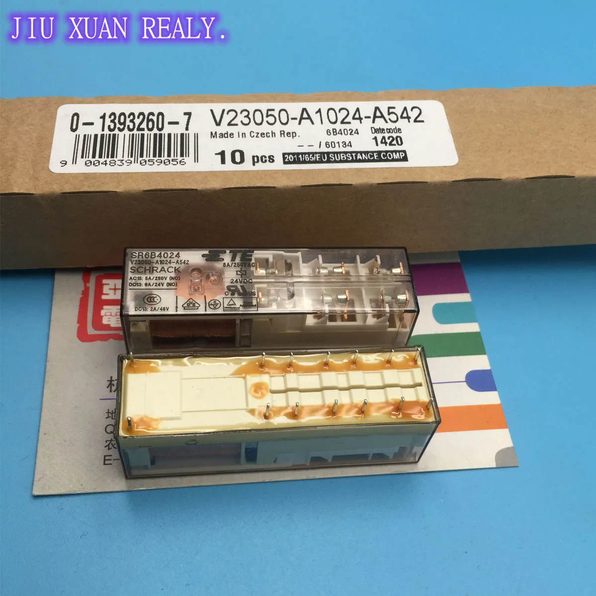 Совершенно новое и оригинальное реле SR6B4024 V23050-A1024-A542 сварочные 14 контактов |