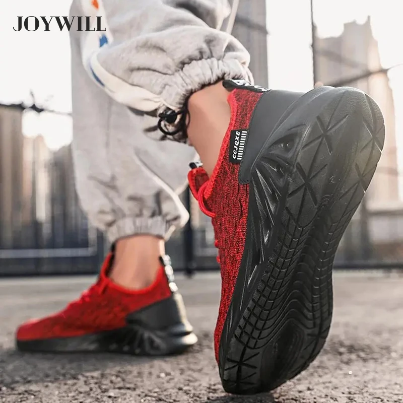 

Мужские повседневные кроссовки Joywill для бега, дышащая сетчатая прогулочная обувь, легкая спортивная обувь для фитнеса и тренировок, мужские...